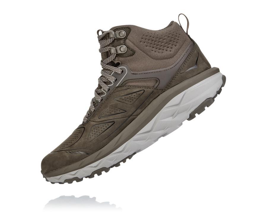 Hoka One One Hiking Boots Womens Brown - Challenger Mid GORE-TEX - 24718DGCS